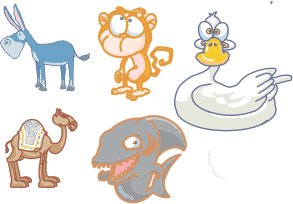 animales animados 4