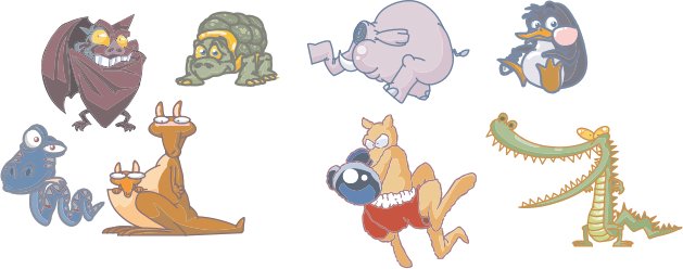 animales animados 5