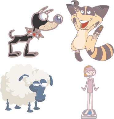 animales animados 6