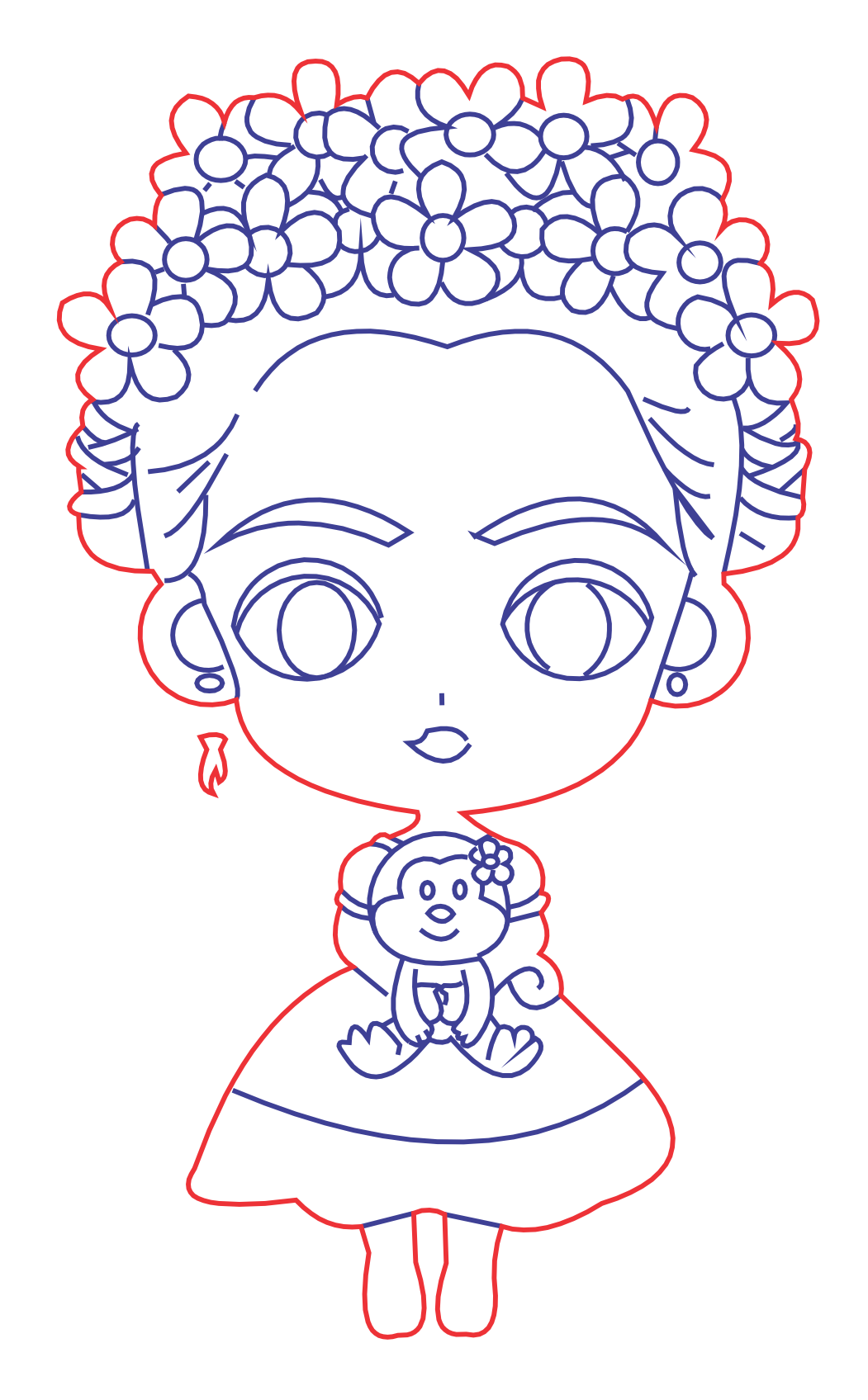 caricatura frida