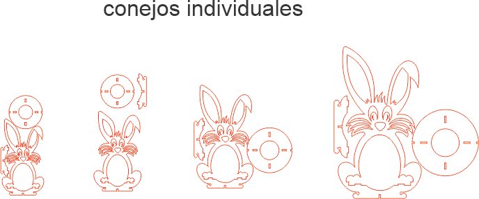 conejos decorativos