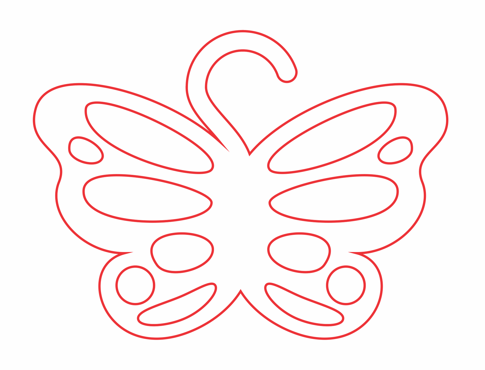 gancho mariposa