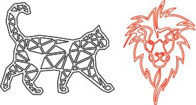 gato y león