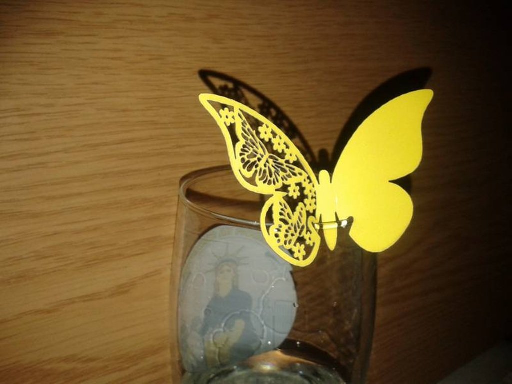 mariposa para copa