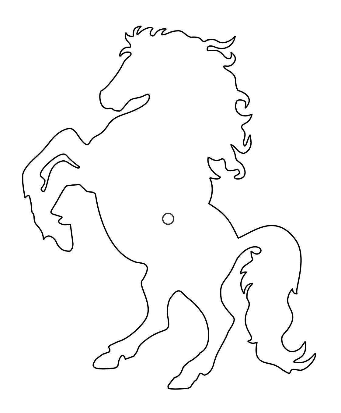 reloj caballo
