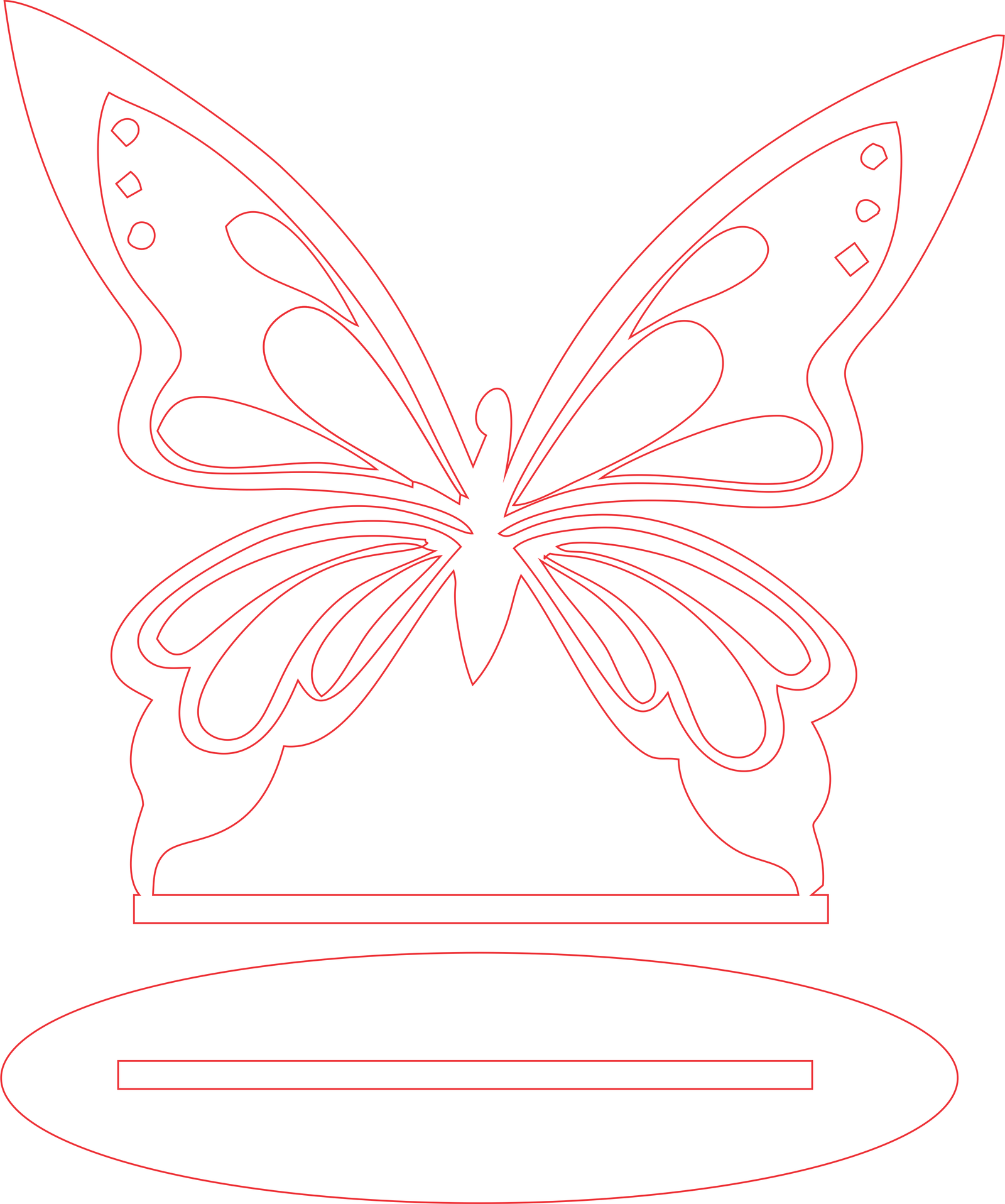 souvenir mariposa