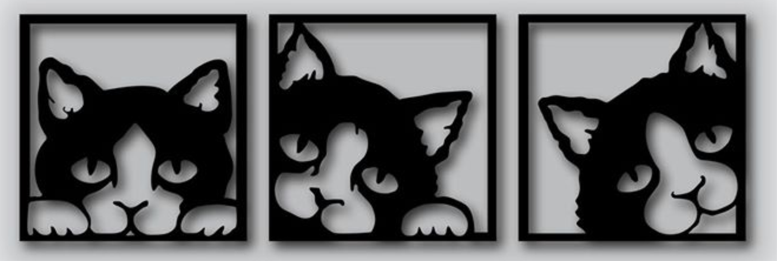 tres gatos