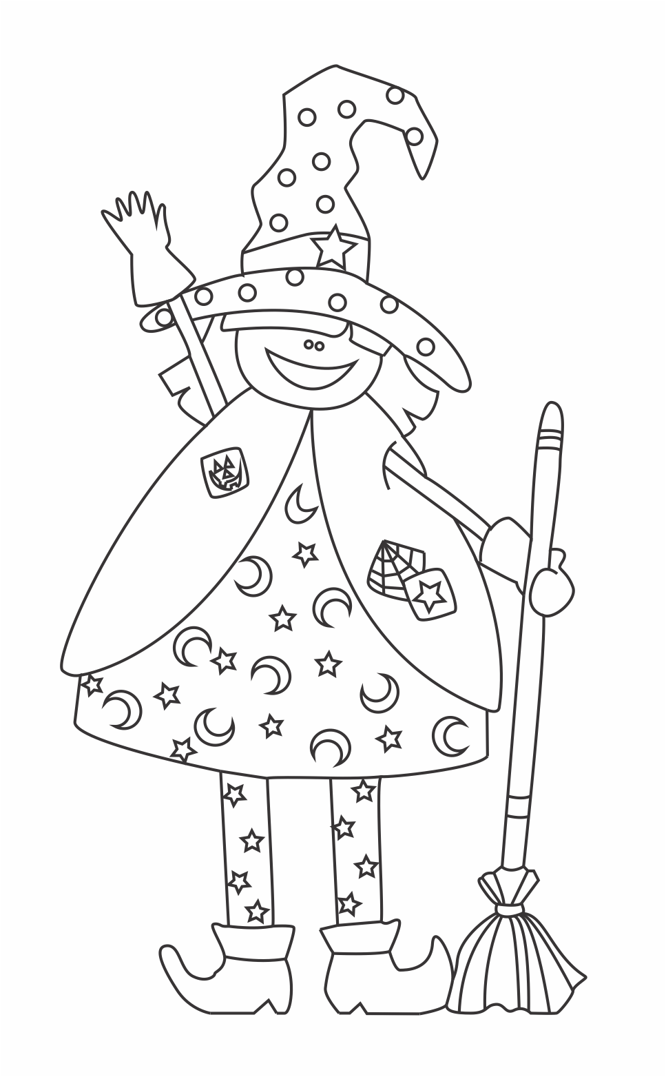 adorno de bruja