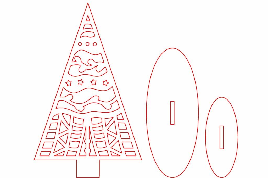 adorno de pino para mesa 9