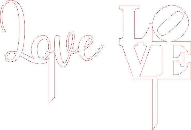 decoraciones love