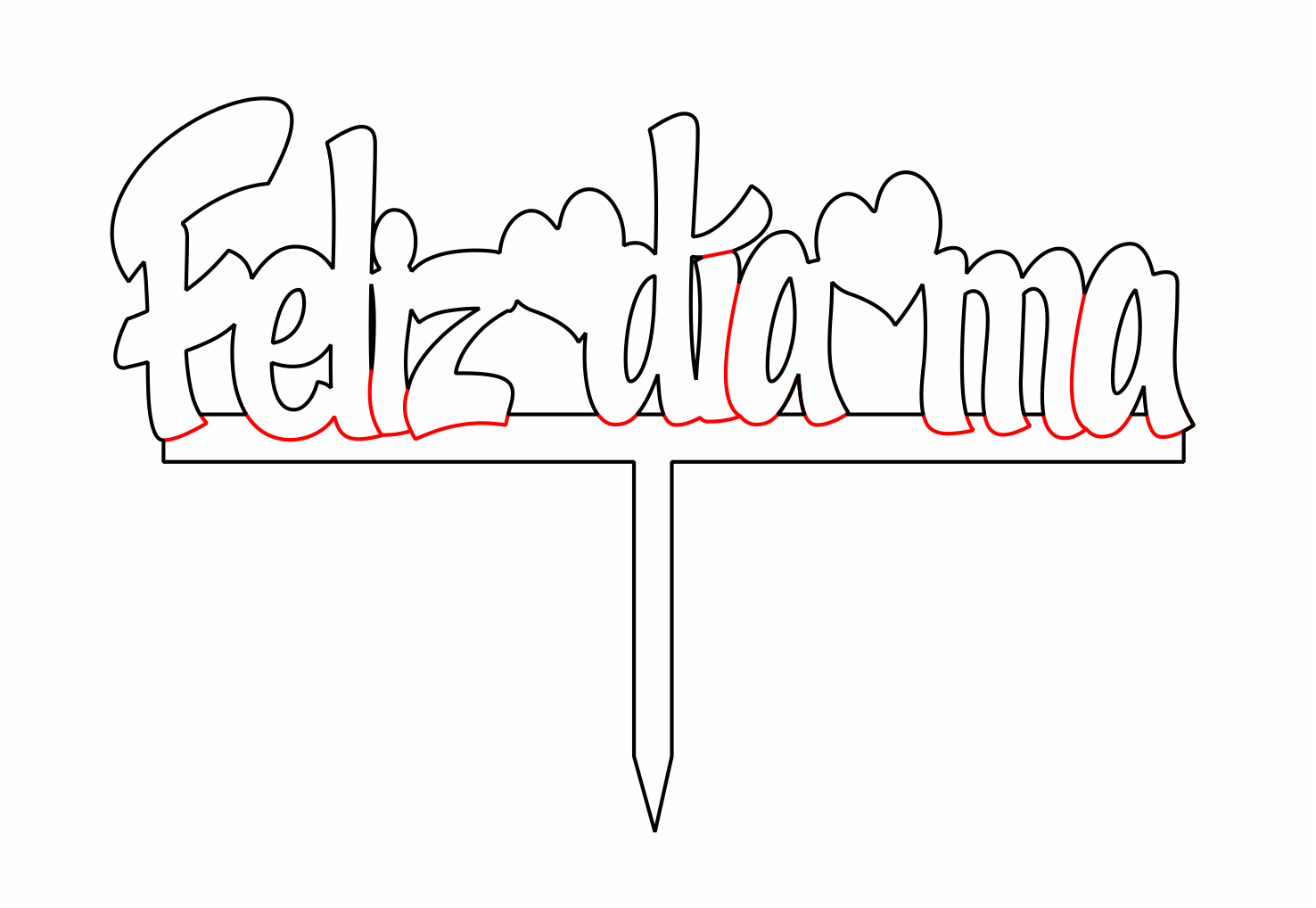 decoración de corazones para mamá