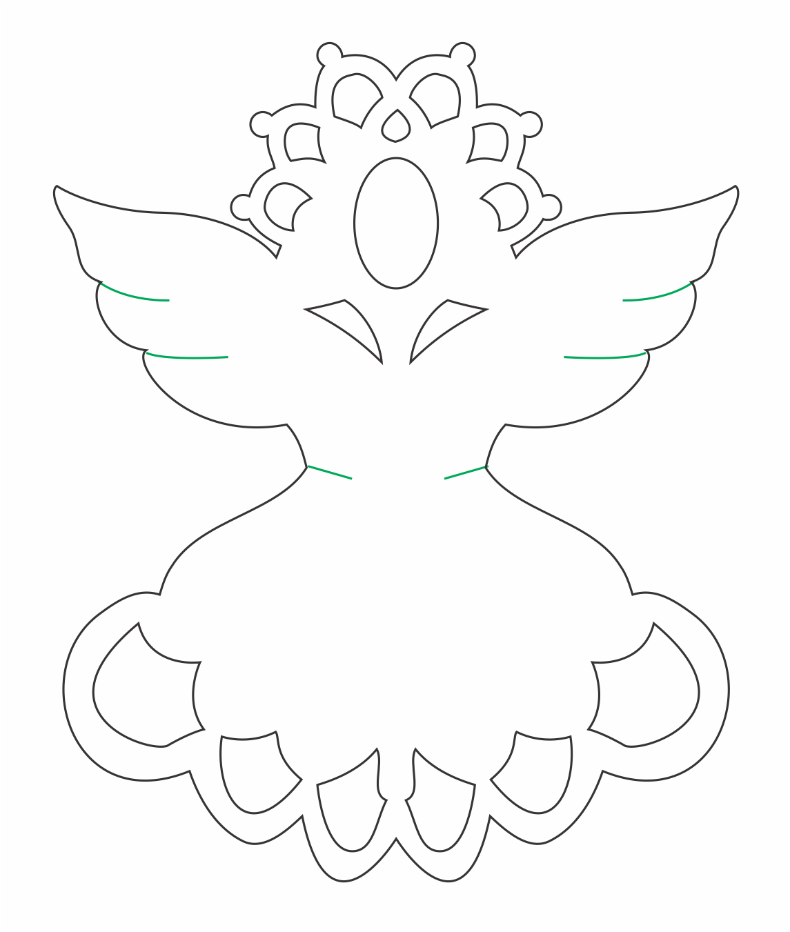 decoración ángel