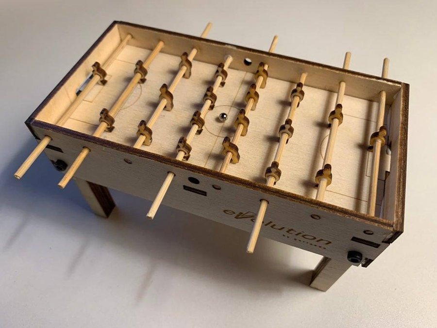 mesa de futbolito