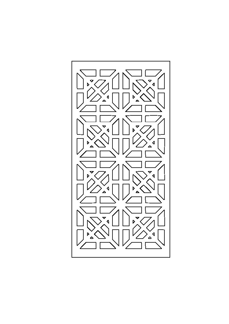 panel de celosía