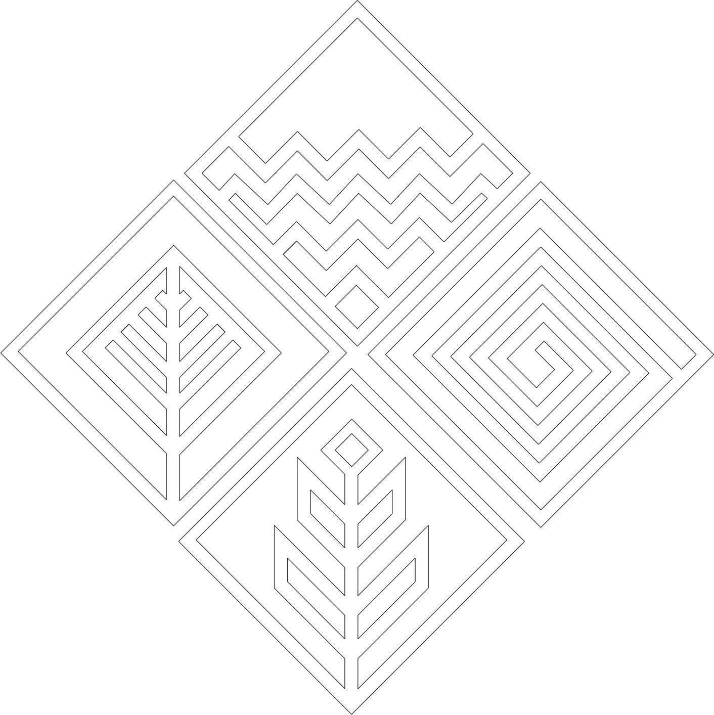 rombo decorativo