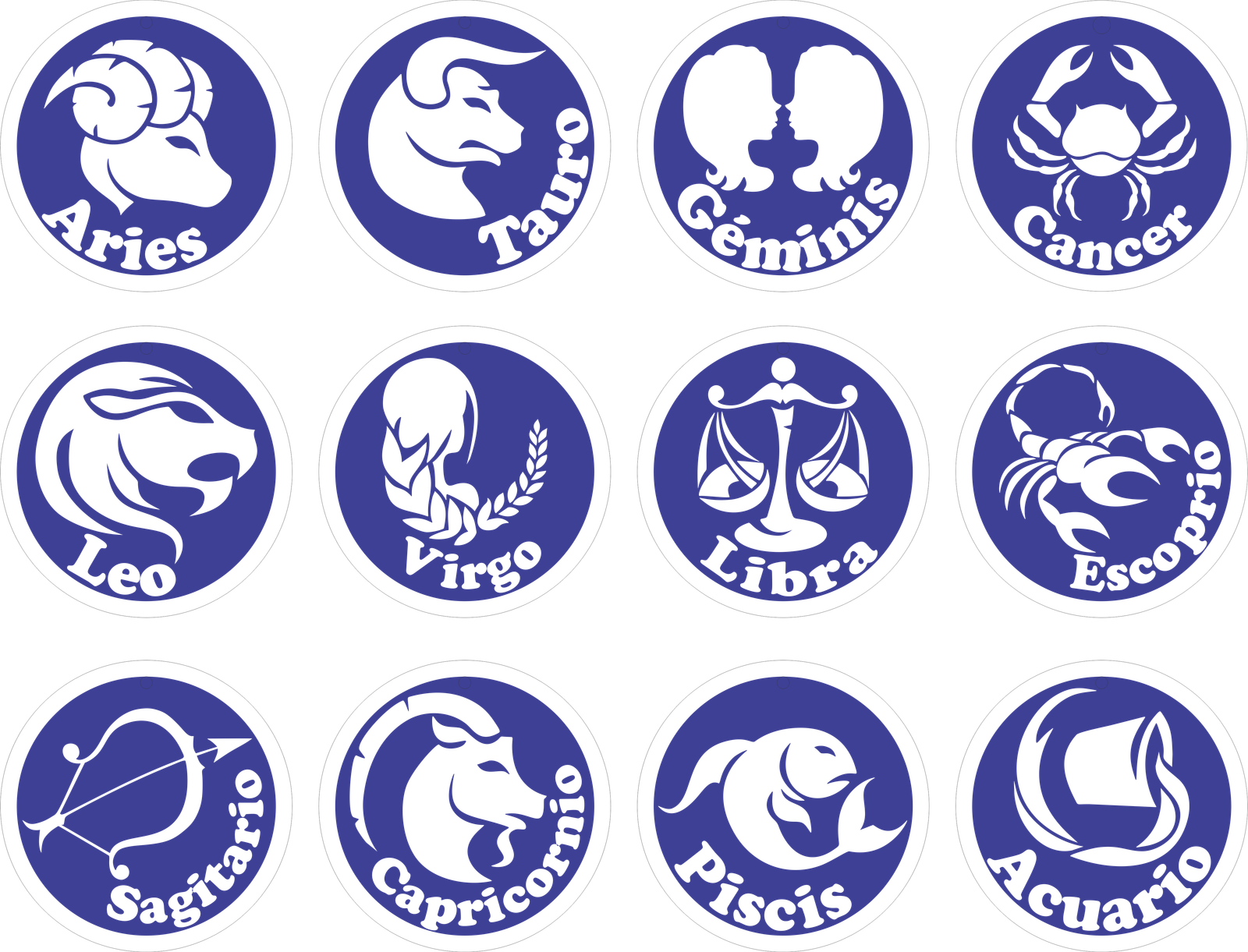 signos zodiacales