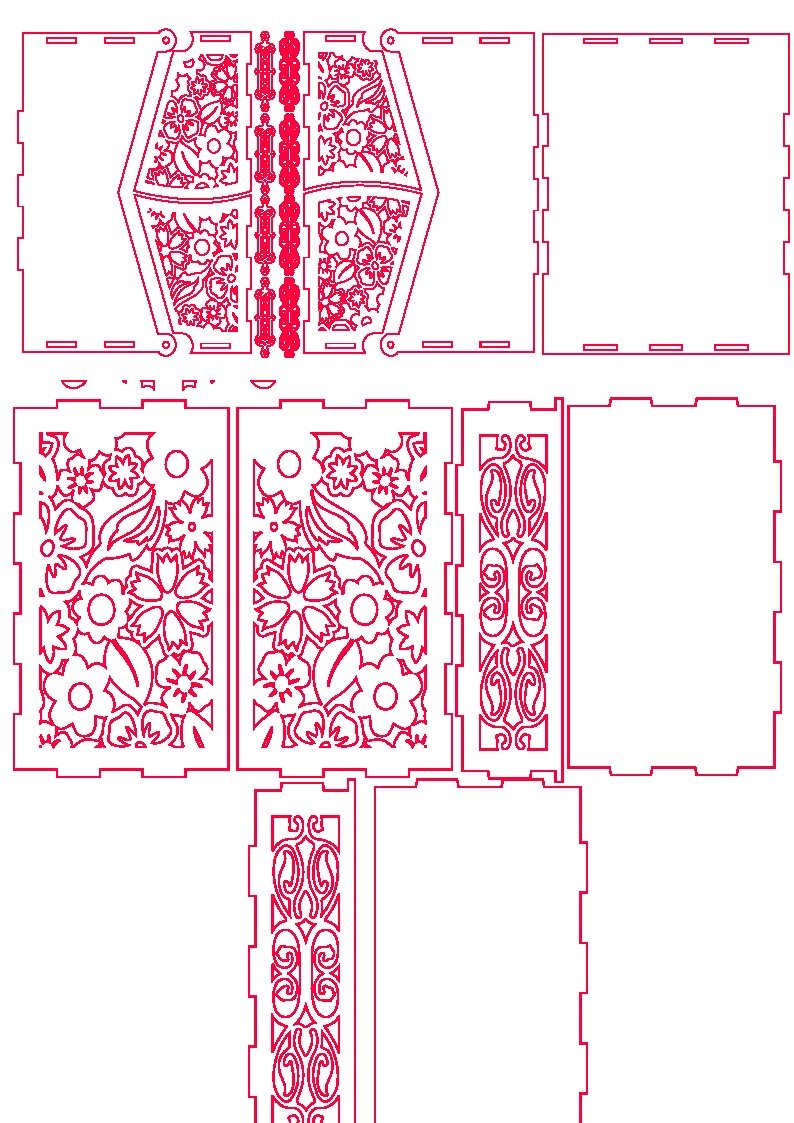 caja floral