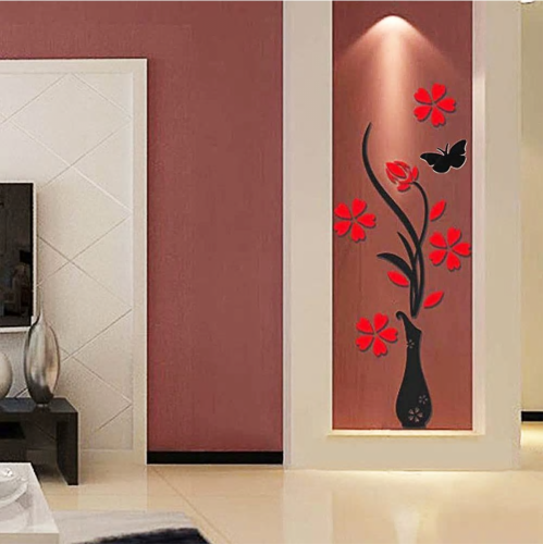 florero para pared