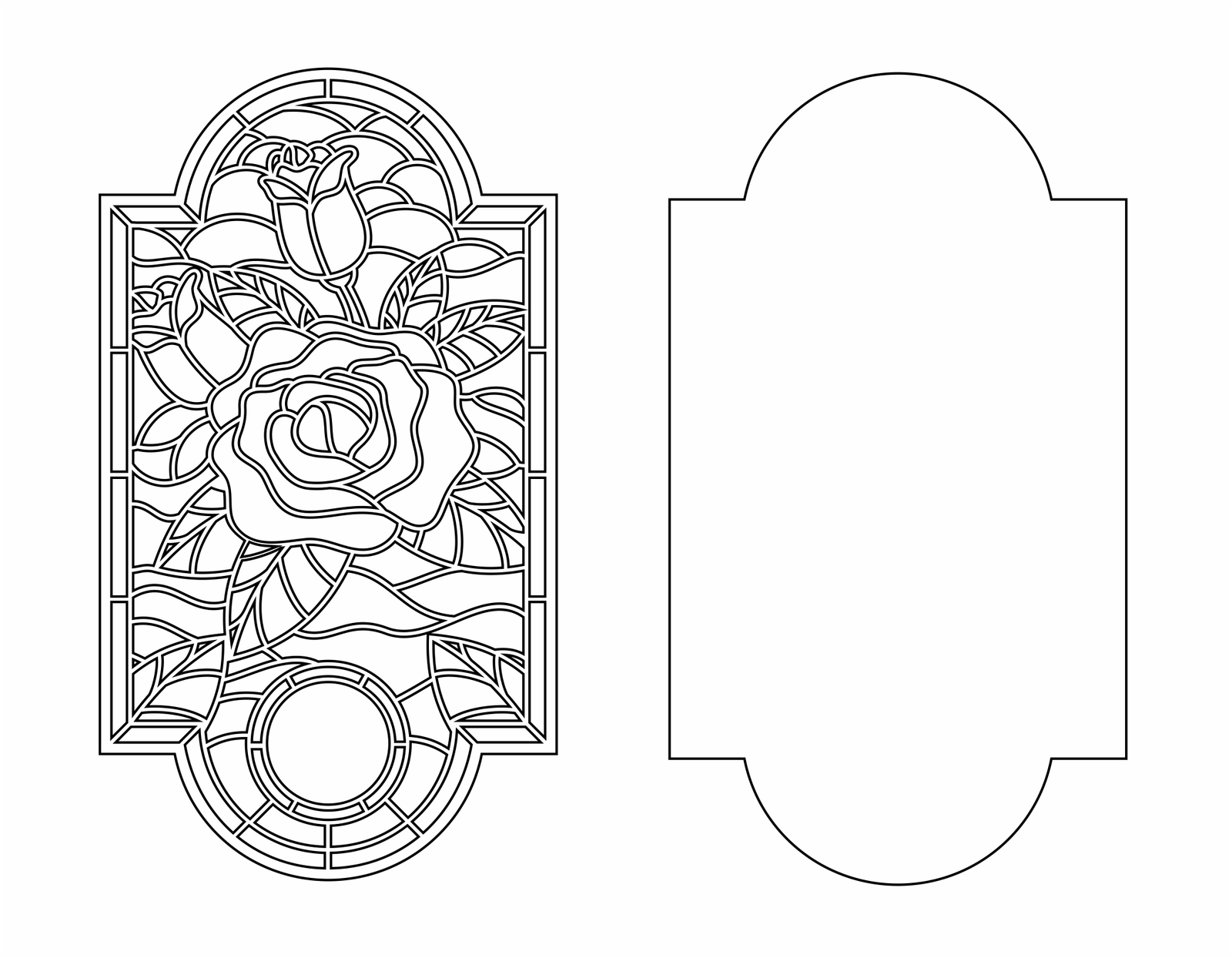 panel rosas
