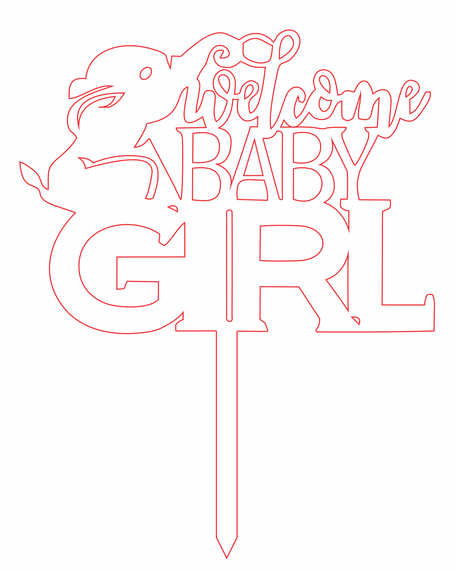 topper welcome baby