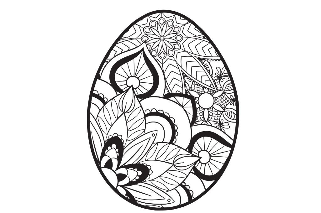 huevo mandala