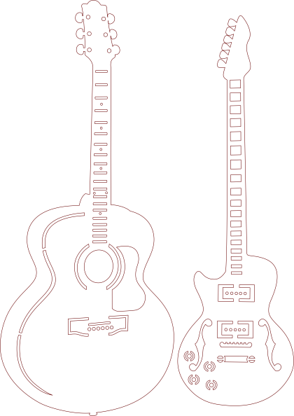par de guitarras