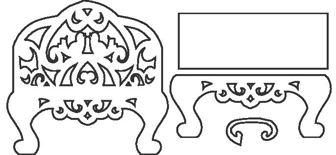 banca ornamental