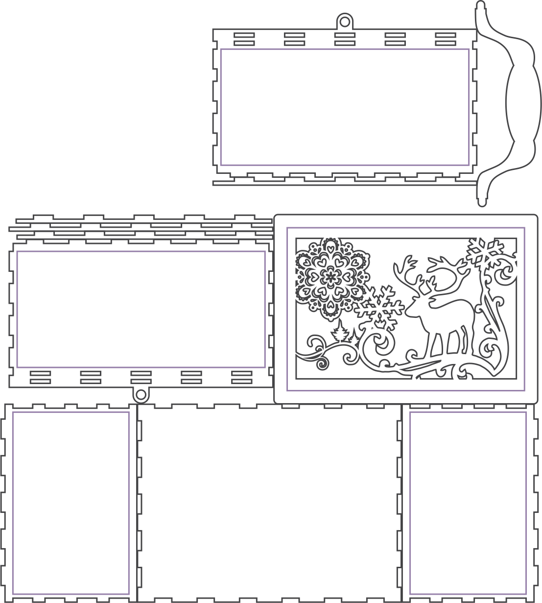 caja de reno