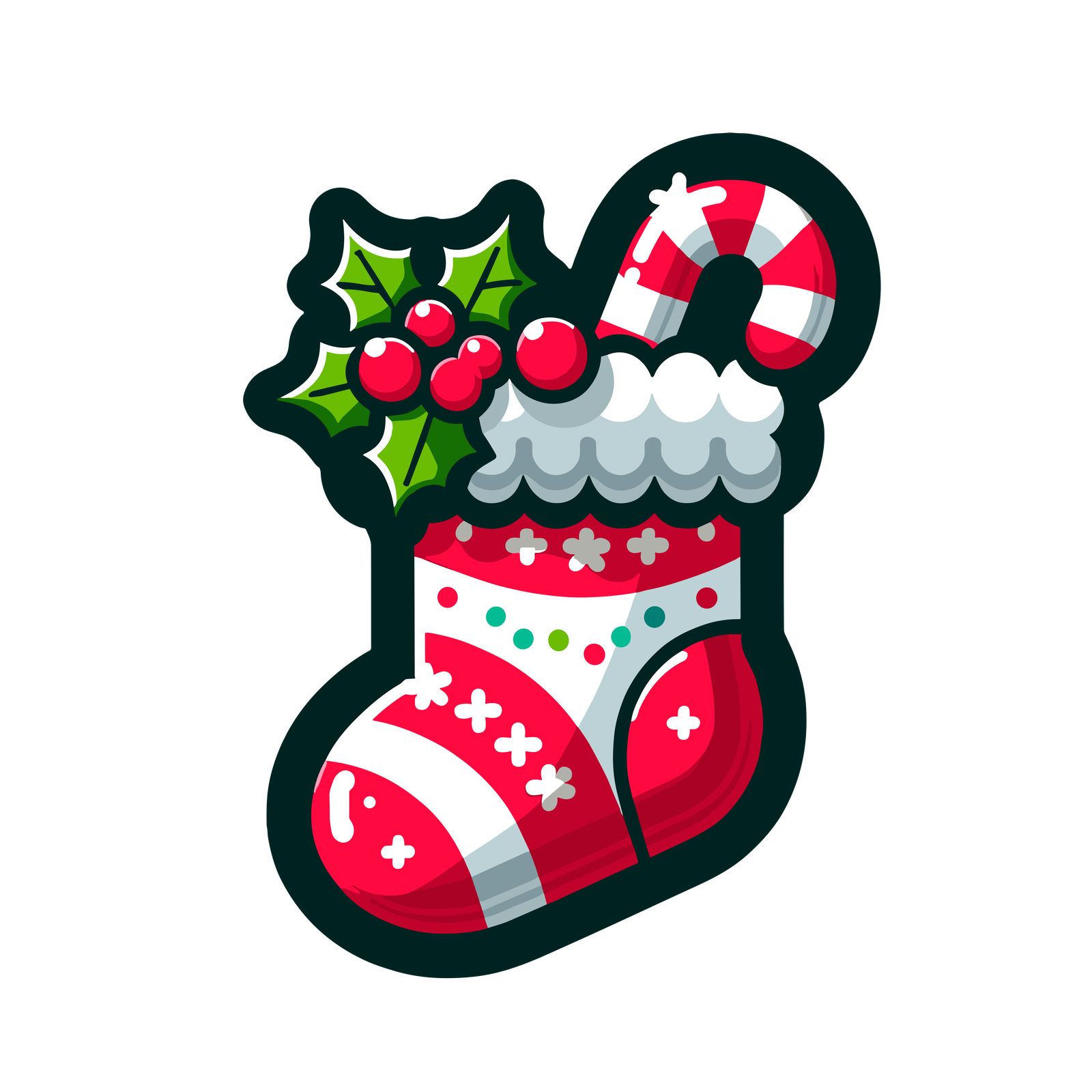 calceta de navidad