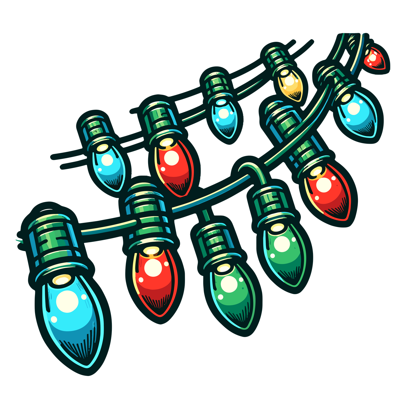 luces de navidad