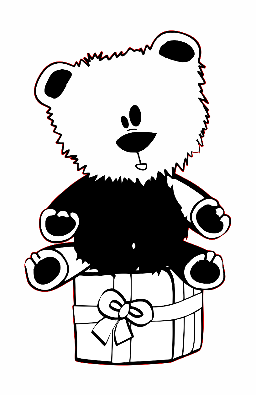 oso con regalo