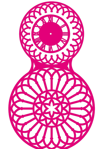 reloj ornamental