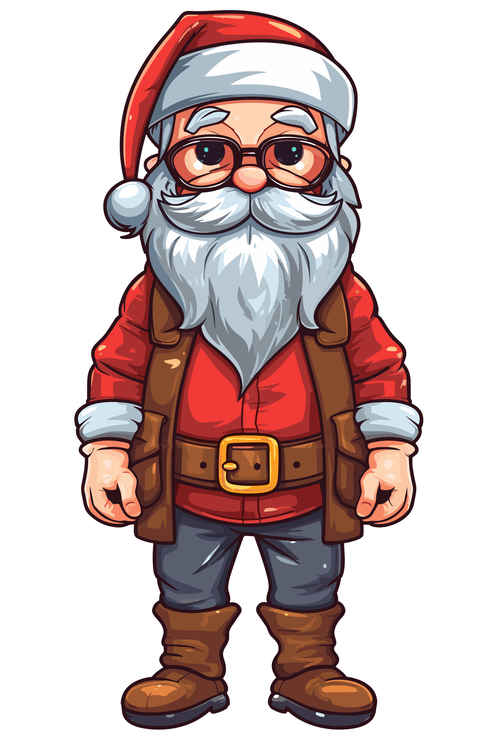 santa animado 10