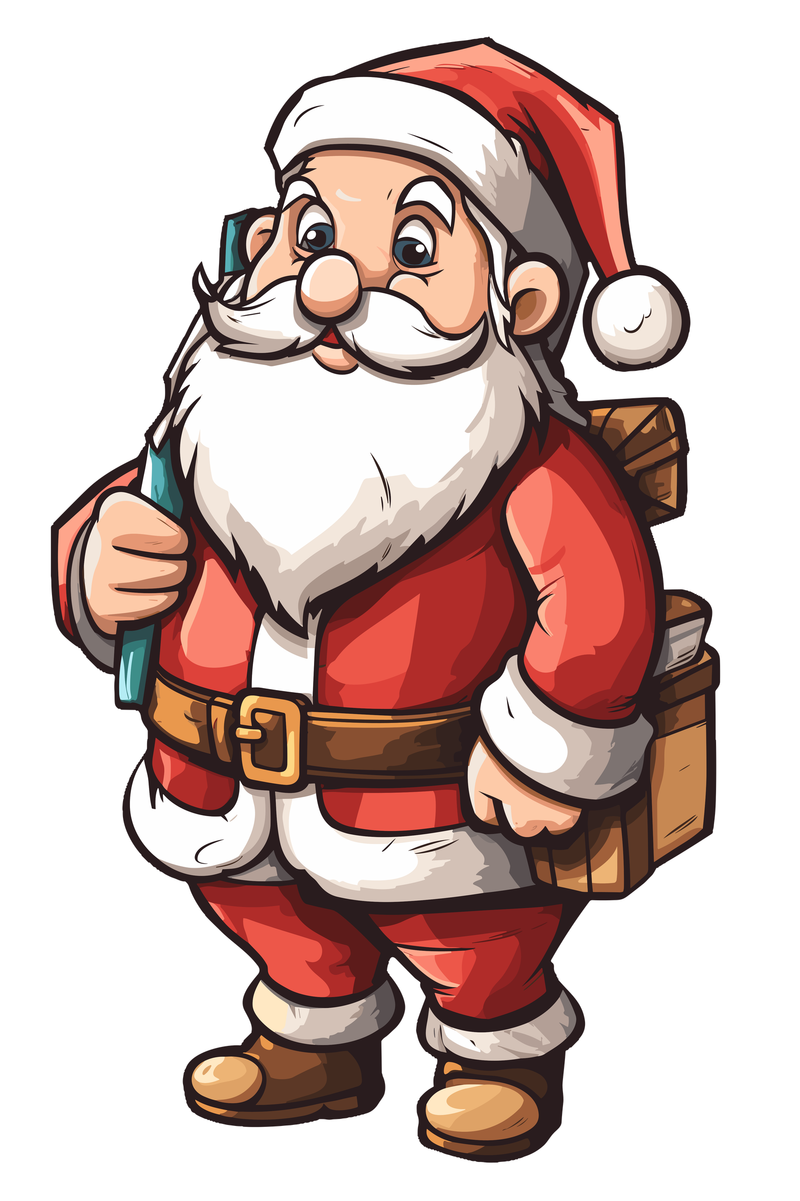 santa animado 11