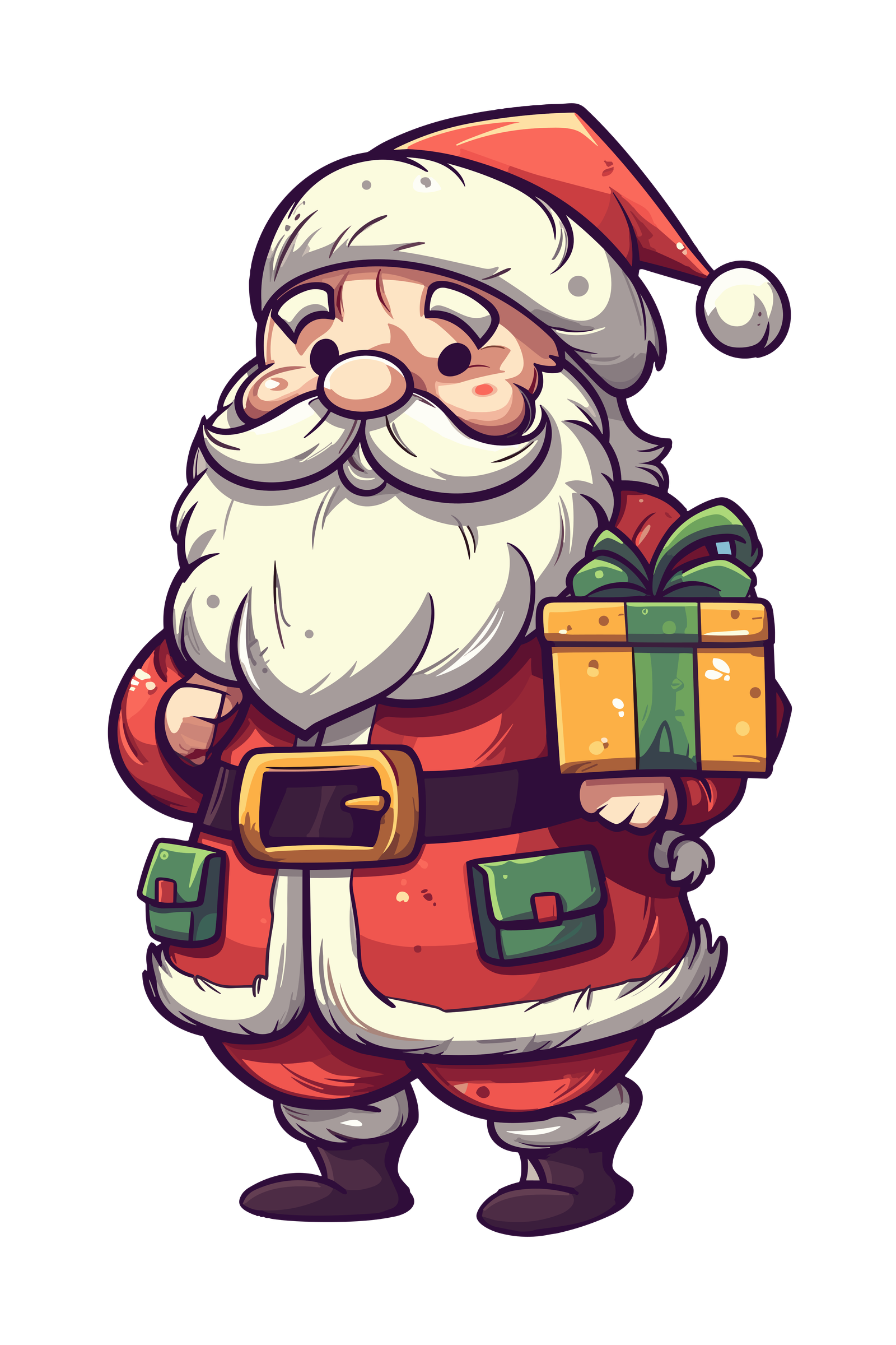 santa animado 12