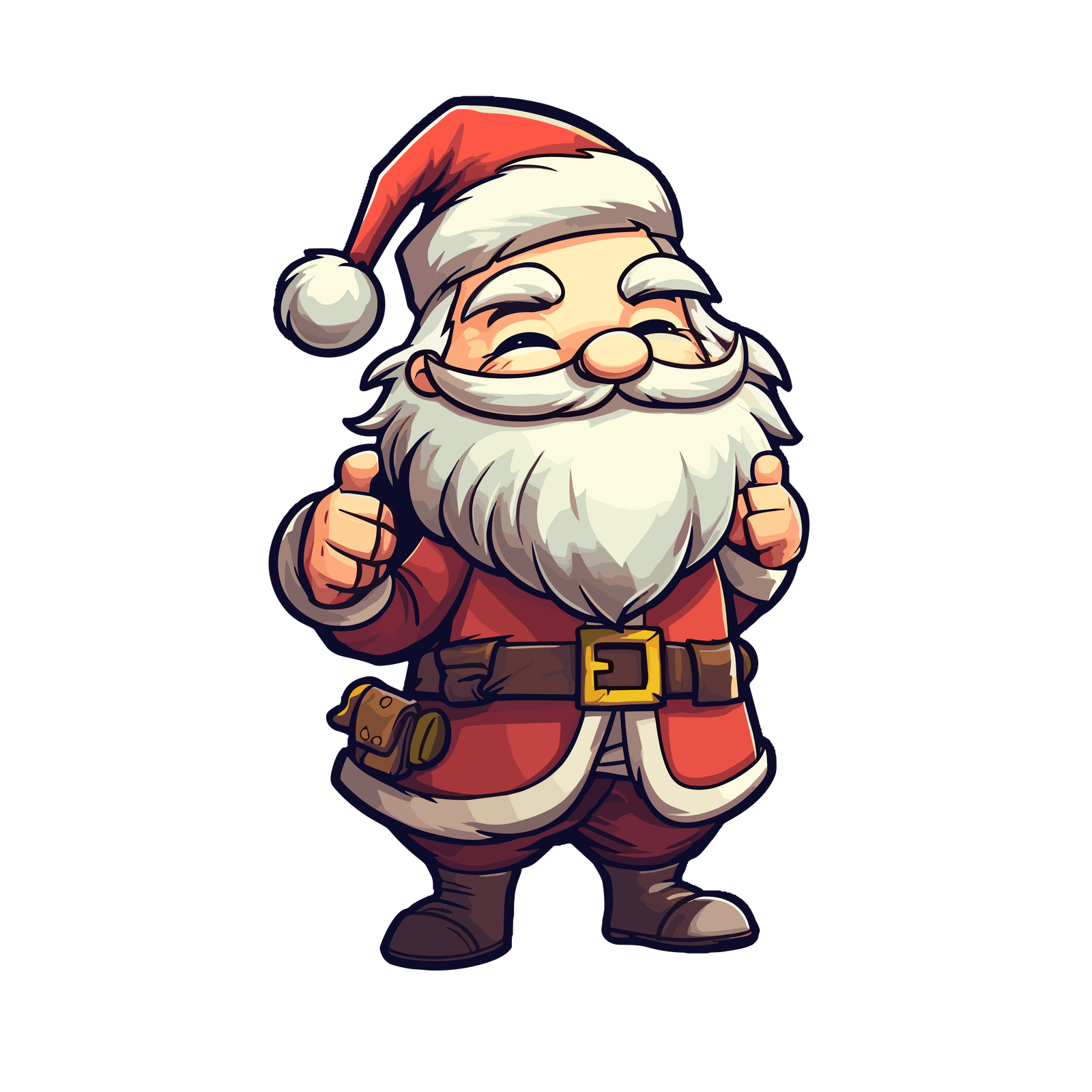 santa animado 3