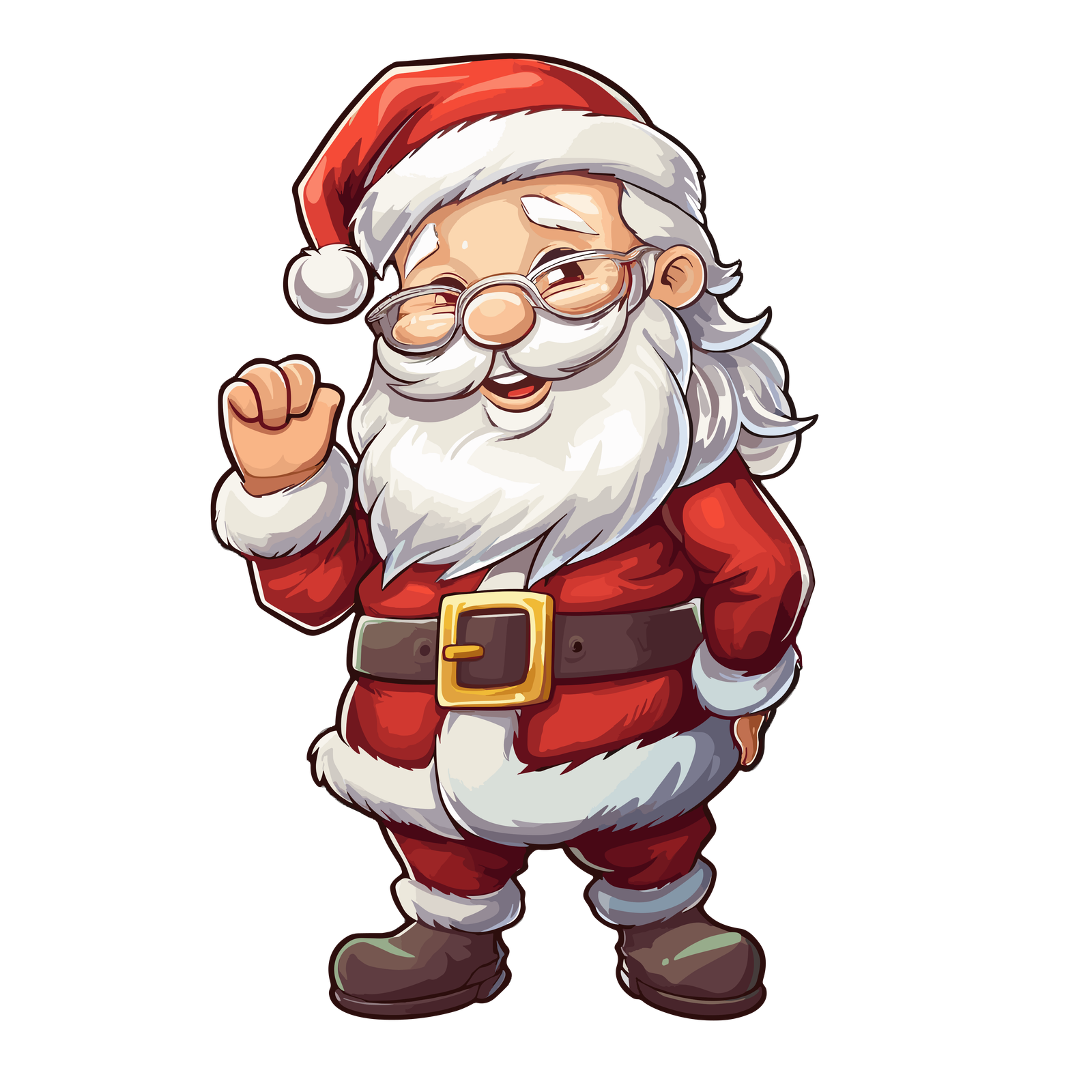 santa animado 6