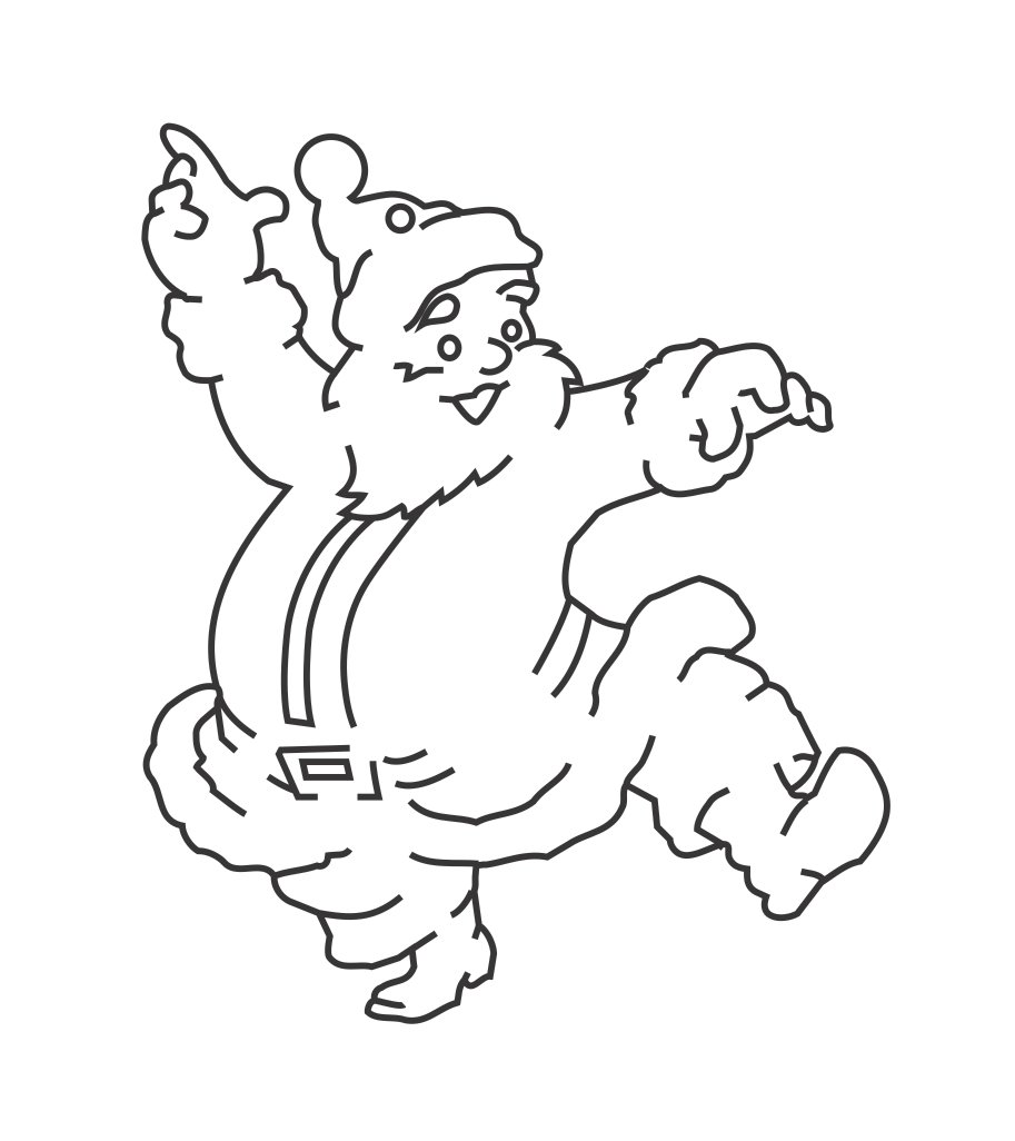 santa bailarín 2