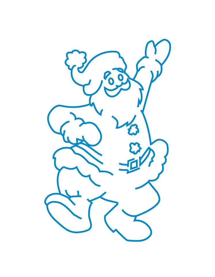 santa bailarín
