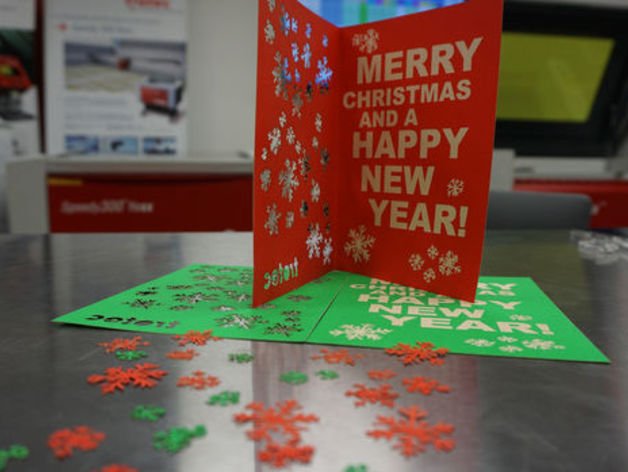 tarjeta navideña xmas