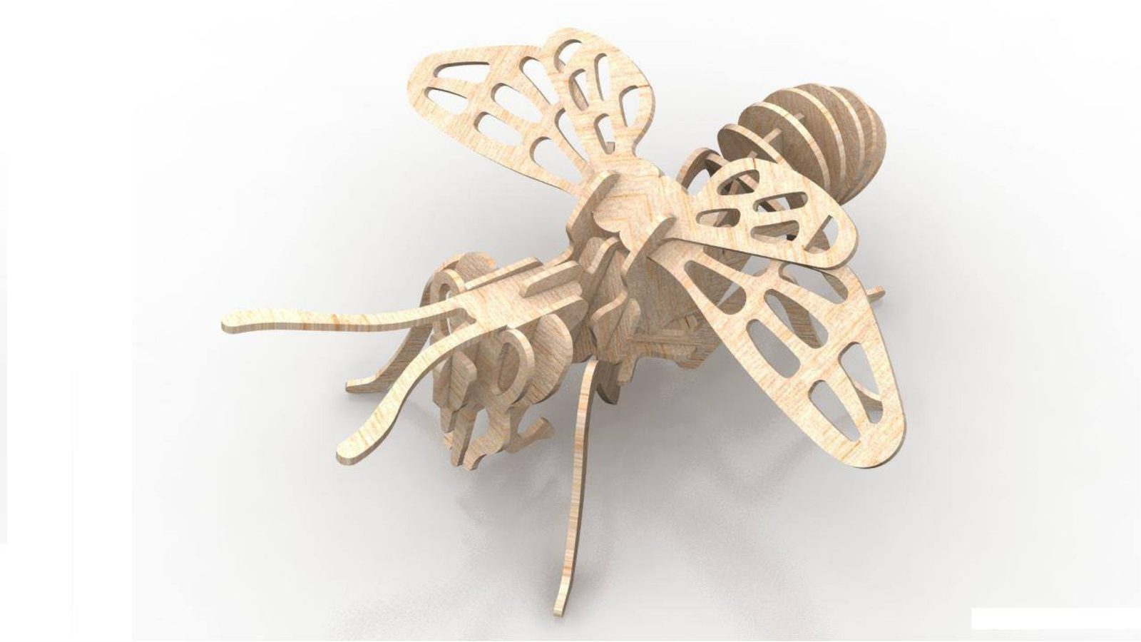 abeja 3d