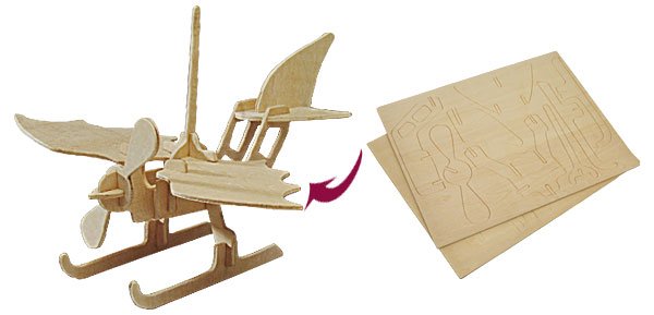 avión miniatura