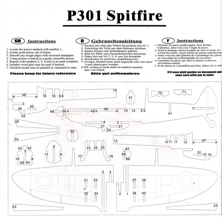 avión spitfire