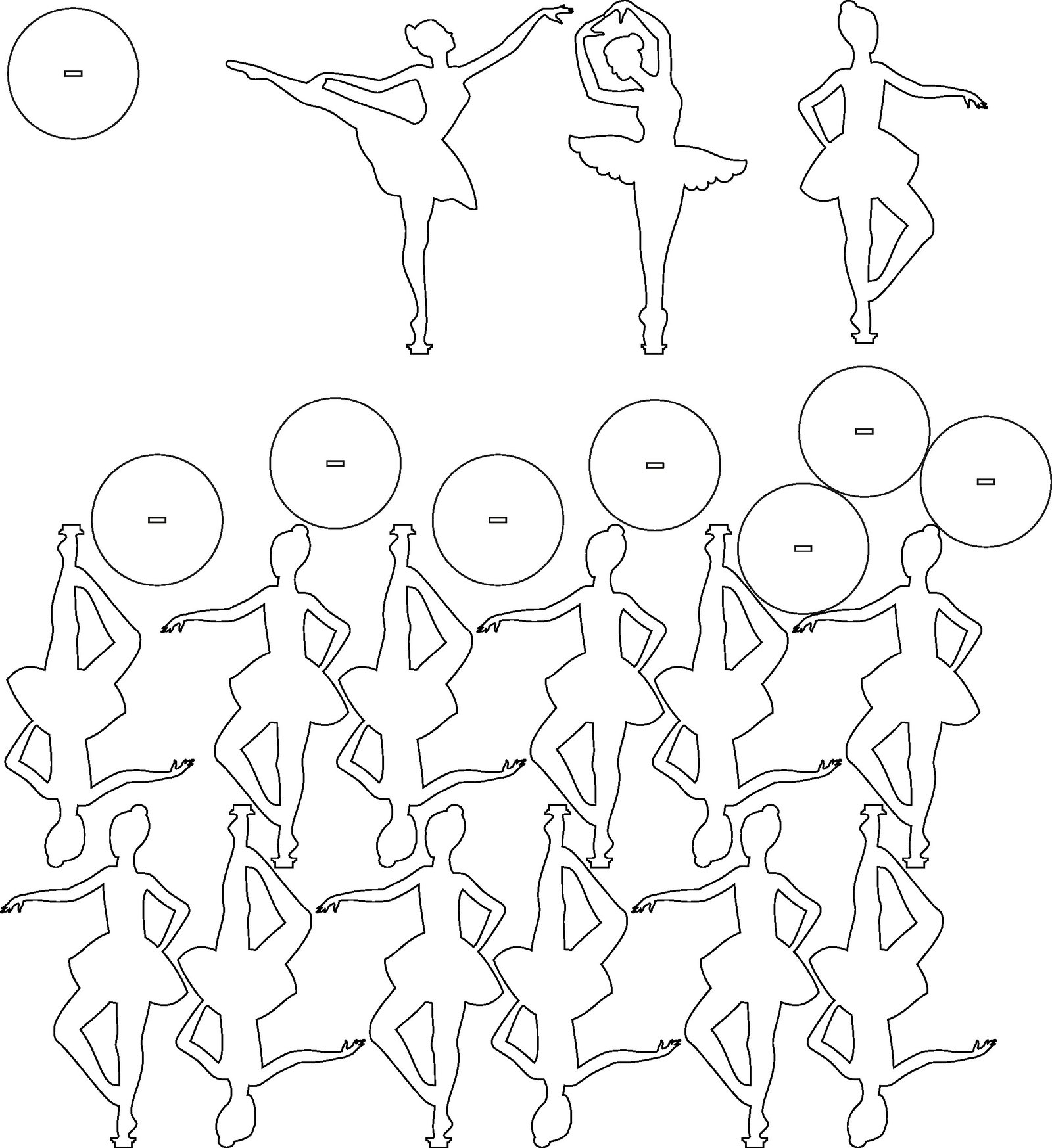 bailarinas con base