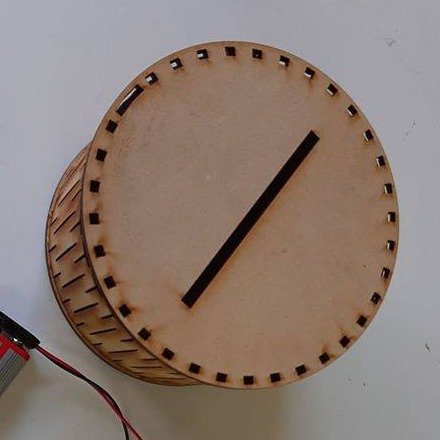 base circular para lámpara