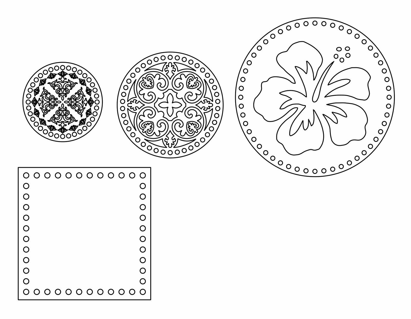 bases para crochet