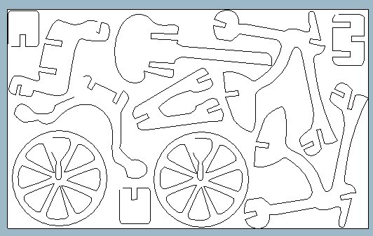bicicleta 3d