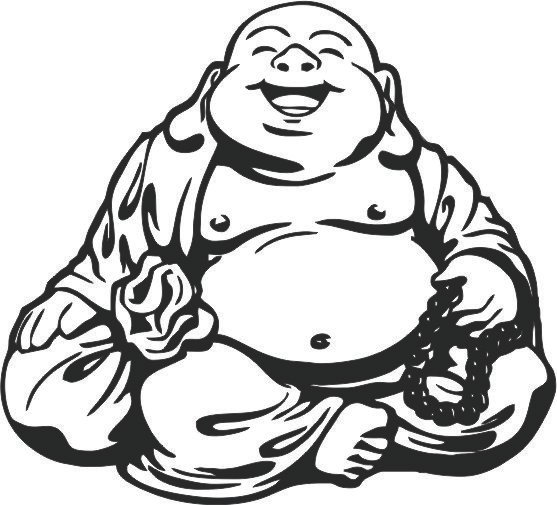buda sonriente