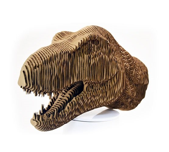 cabeza de t rex 3d