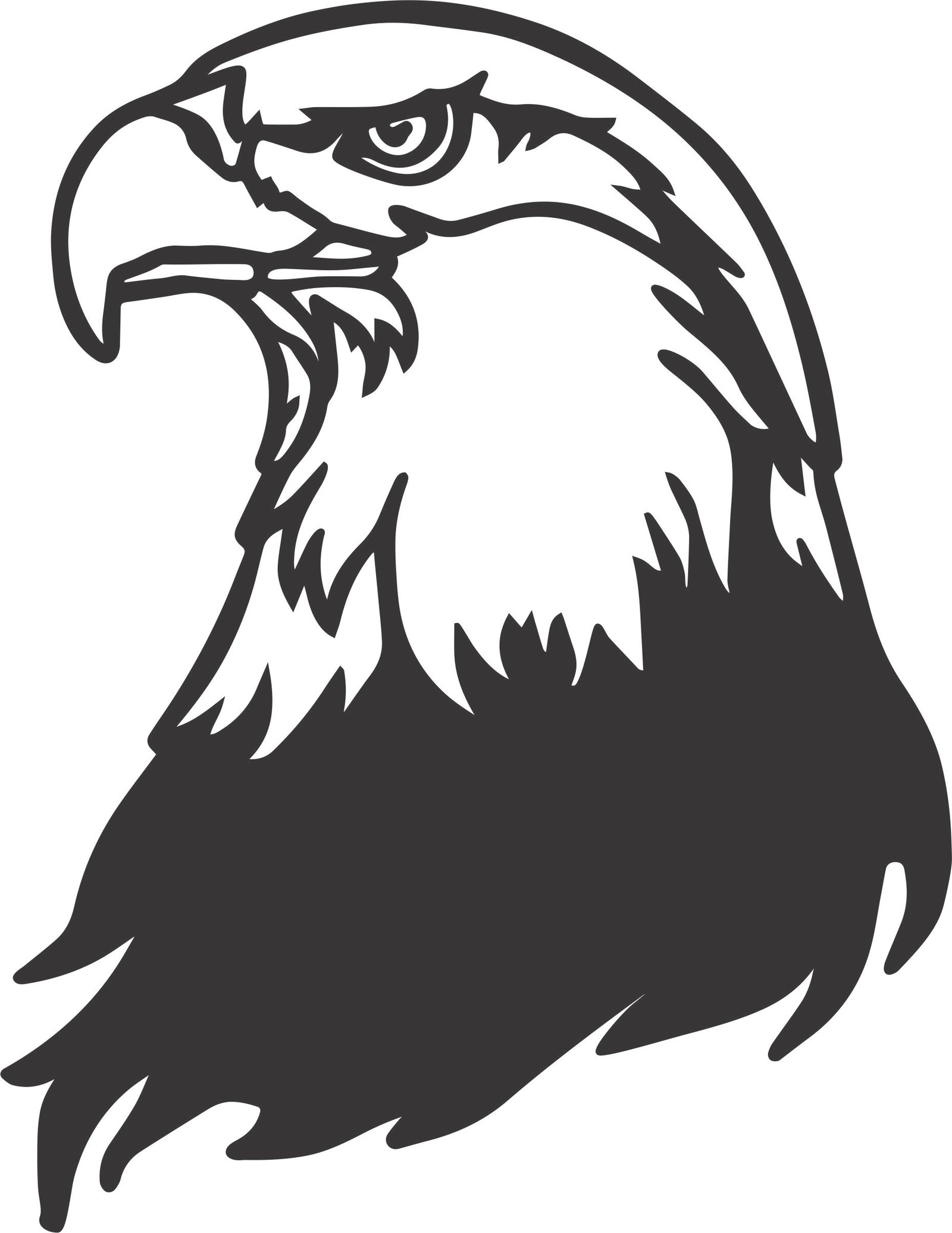 cabeza de águila